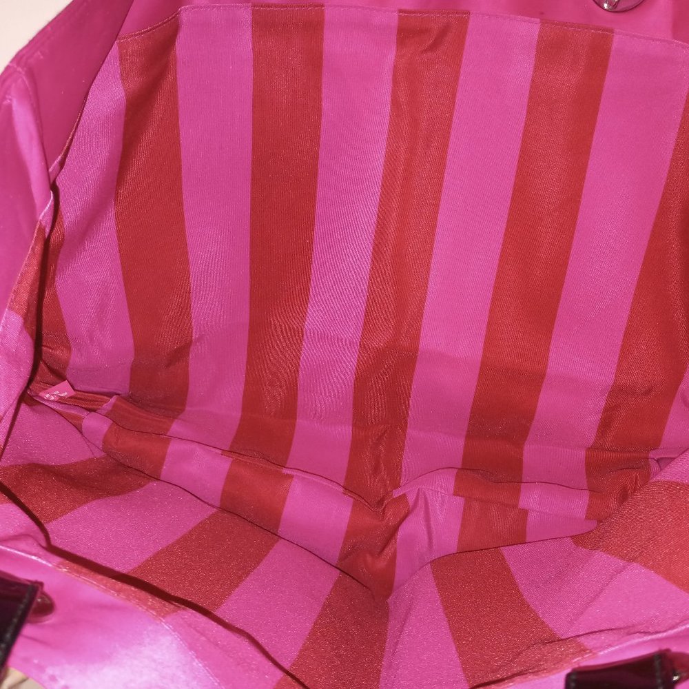 Victoria’s Secret Fuchsia Pink Rhinestone Tote Bag - Picture 7 of 8